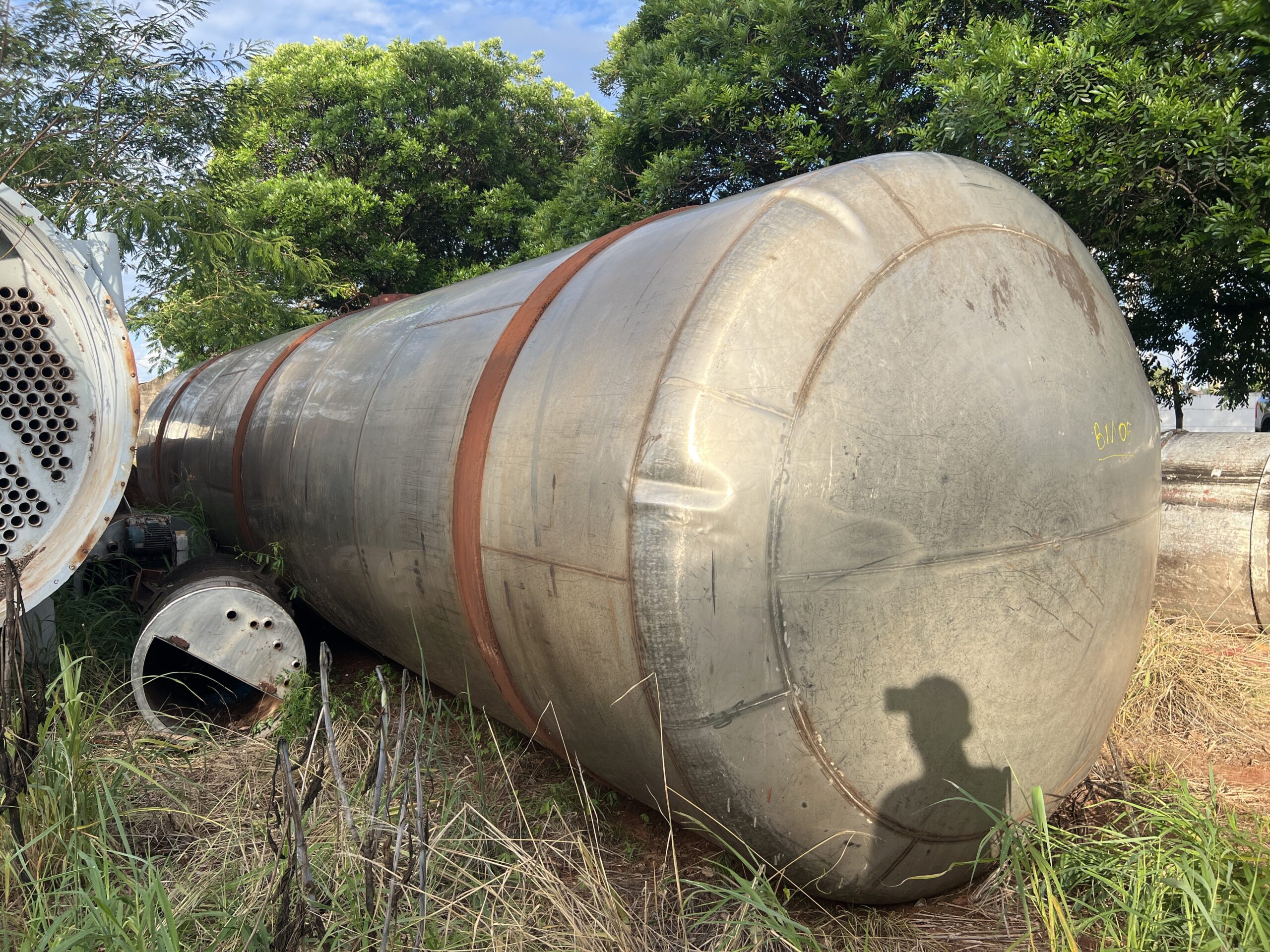 Tanque Inox com Tampa – Capacidade 34.000L